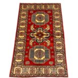 FINE KAZAK RUG, 182cm x 117cm.