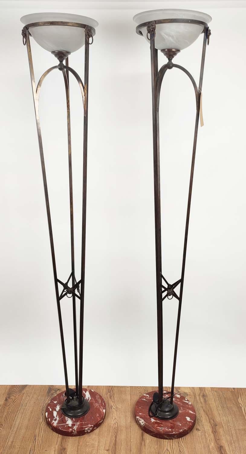CHRISTOPHER HYDE WIMBLEDON FLOOR LAMP, and another unsigned, 179.5cm H at tallest approx. (2) - Image 2 of 20