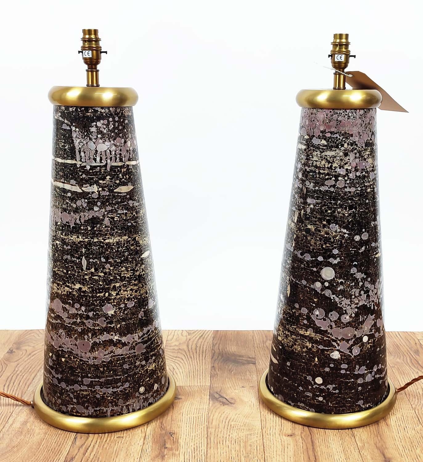 JULIAN CHICHESTER CAPRI TABLE LAMPS, a pair, 63cm H approx. (2) - Image 3 of 17