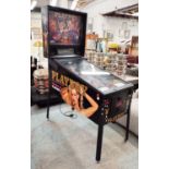 STERN PLAYBOY PINBALL MACHINE, 2002, 140cm x 70.5cm 193cm approx.