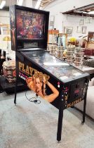 STERN PLAYBOY PINBALL MACHINE, 2002, 140cm x 70.5cm 193cm approx.