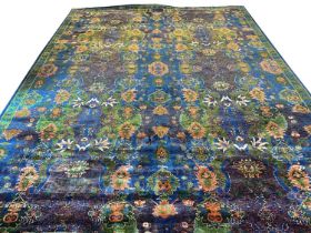 CONTEMPORARY AGRA CARPET, 430cm x 300cm.