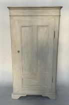 ARMOIRE, 172cm high, 94cm wide, 48cm deep, 19th century French traditionally grey painted with