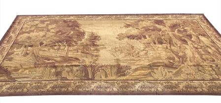 FRENCH VERDURE DESIGN TAPESTRY, 438cm x 225cm.