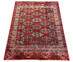 PERSIAN RUG, 160cm x 128cm.