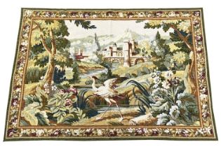 FRENCH 17TH CENTURY DESIGN TAPESTRY, 105cm x 148cm.