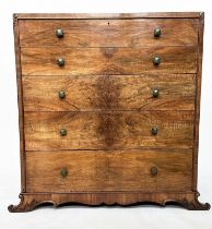 GAYLADE CHEST, early 20th century attributed to B. Cohen Ltd, with four long drawers and outswept