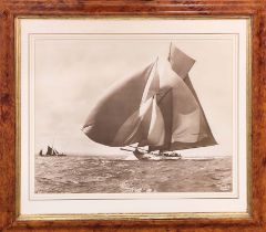 BEKEN OF COWES, 'White Heather - 1924', and 'Susanne - 1911', photo prints, each 81cm x 71cm,