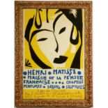 HENRI MATISSE, Maison de la Pensee, rare lithographic poster, 1950, 76 x 52 cm. (Subject to ARR -