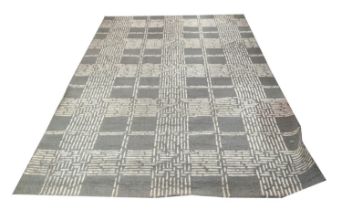 WILLIAM YEOWARD FOR DESIGNERS GUILD MADIRA STEEL CARPET, 200cm x 300cm.