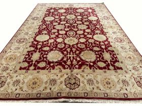 FINE AGRA CARPET, 410cm x 290cm.