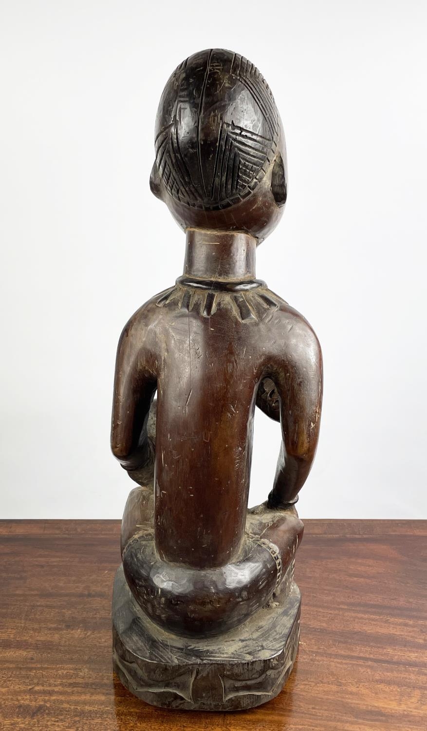 PEMBA YOMBE MATERNITY FIGURE (Congo), 62cm H. - Image 5 of 7