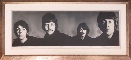 RICHARD AVEDON, 'The Beatles', original music advertising poster, circa 1967, 123cm x 59cm