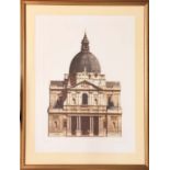 ANDREW INGAMELLS 'The Oratory (Brompton Road)' A/P II/xxx, signed and dated 1993, 101cm x 81cm