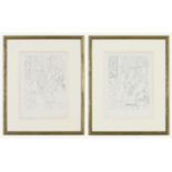 HENRI MATISSE, Deux femmes avec fleurs et poires 1941, signed in the plate, Heligravures on arches