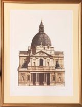 ANDREW INGAMELLS 'The Oratory (Brompton Road)' A/P II/xxx, signed and dated 1993, 101cm x 81cm