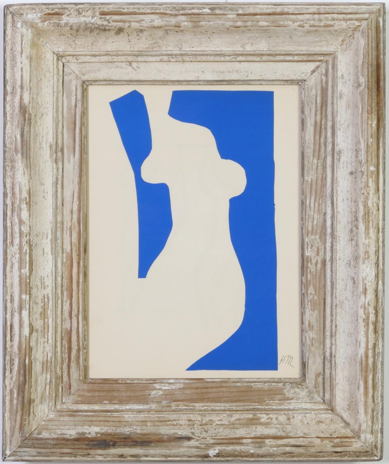 HENRI MATISSE, Venus, original lithograph from the 1954 edition after Matisse's cut outs, printed by