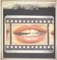JOE TILSON (1928-2023), 'Clip-O-Matic Lips', screenprint, signed and dated 1967, numbered 68/70,