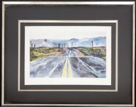 BOB DYLAN (American b.1941), 'Endless Highway', glicée, signed and numbered 724/1941 in pencil, with