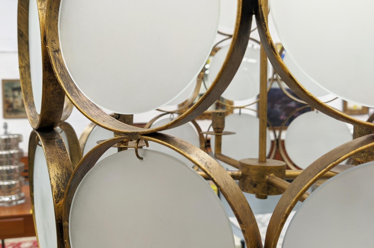 JULIAN CHICHESTER GLENWICK CHANDELIER, 60cm drop approx not including chain and fittings. - Image 4 of 6
