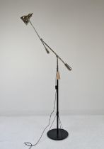 AFTER ÉDOUARD-WILFRID BUQUET STYLE FLOOR LAMP, 215cm H at tallest.