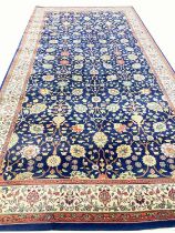 VINTAGE LAHORE CARPET, 370cm x 188cm.