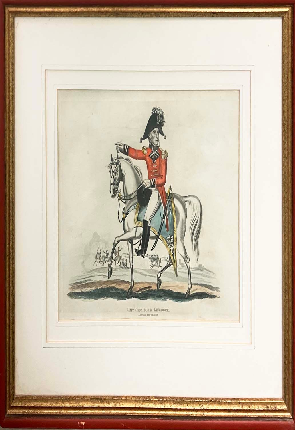 JOHN ROMNEY (1786-1863) & RICHARD EVANS, SPITALFIELDS', "Allied Commanders of the Napoleonic Wars, - Image 6 of 7