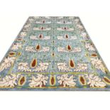 FINE WILLIAM MORRIS DESIGN CARPET, 367cm x 254cm, Arts and Crafts inspired.