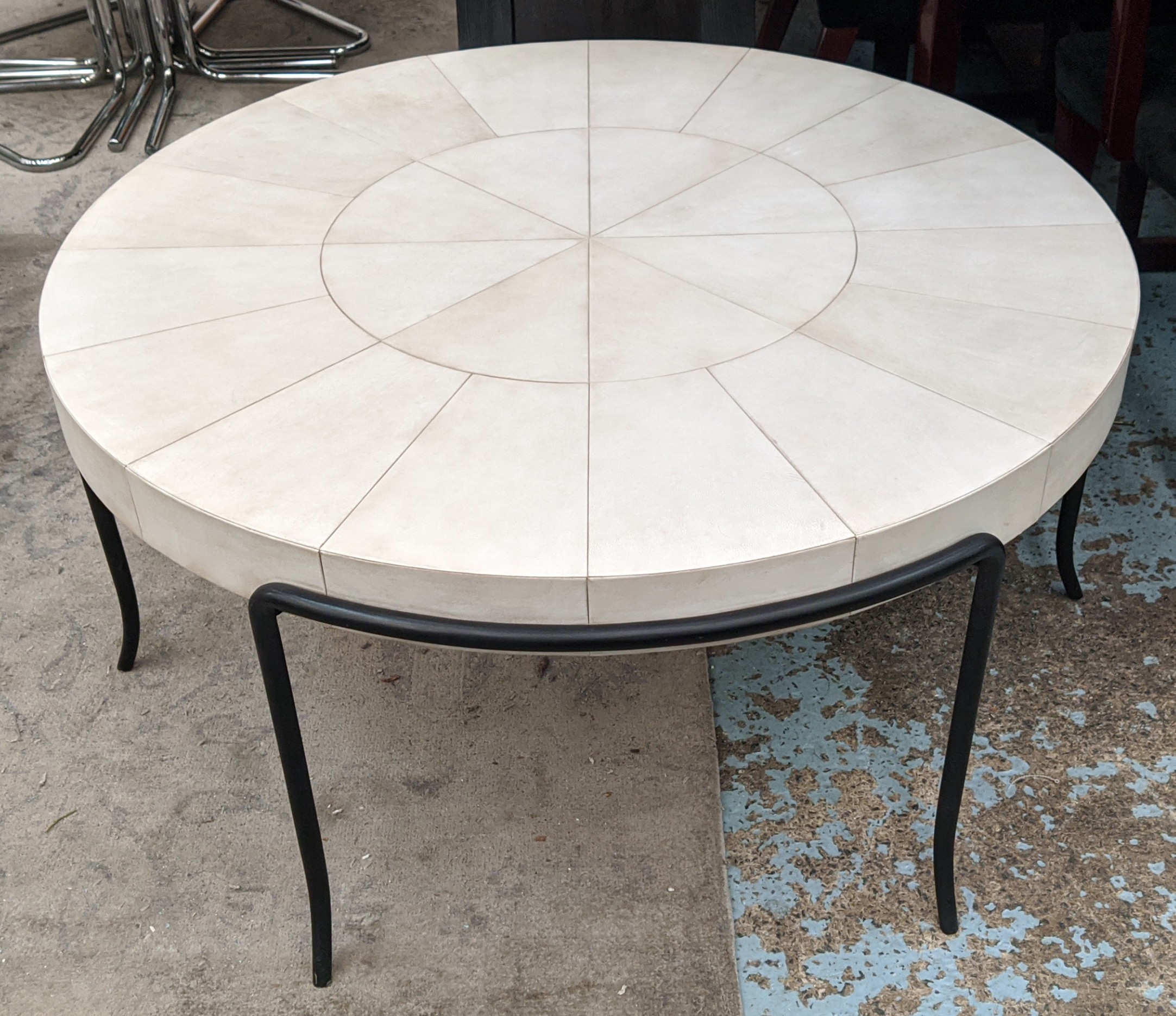 ARTERIORS MOSQUITO COFFEE TABLE, 99cm diam x 48cm.