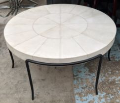 ARTERIORS MOSQUITO COFFEE TABLE, 99cm diam x 48cm.