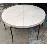 ARTERIORS MOSQUITO COFFEE TABLE, 99cm diam x 48cm.