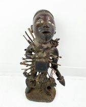 NKISI KONDI FETISH FIGURE (Congo).