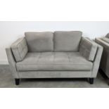 SOFA, 1960s Danish inspired, grey upholstery, 158cm W.