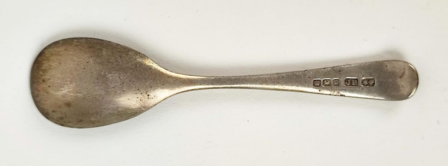 A COLLECTION OF GEORGE III AND LATER STERLING SILVER SPOONS, marked for various Assey Offices, - Image 8 of 9