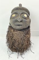 BAMOUN HEAD (Cameroon), 60cm H.