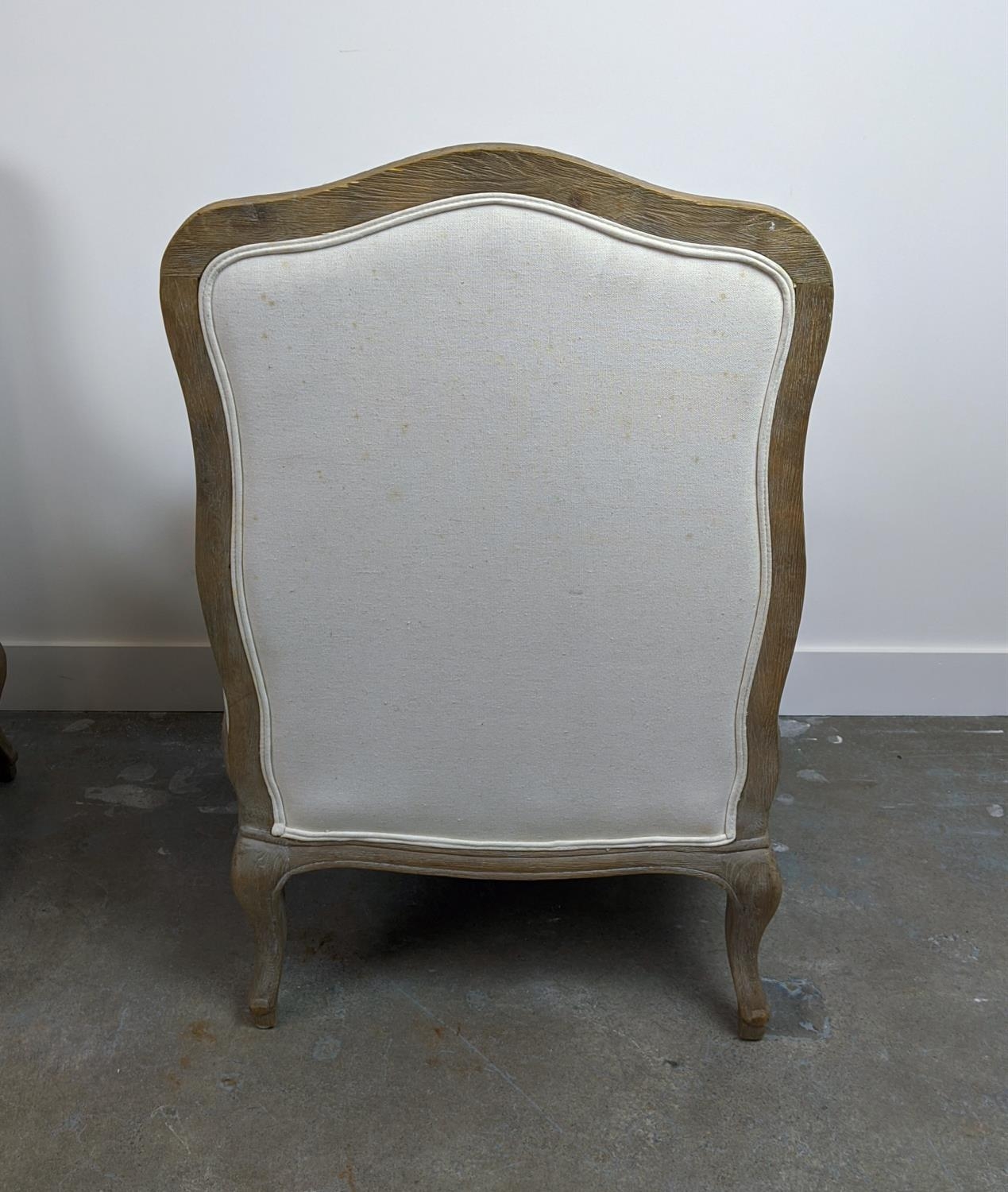 ARMCHAIRS, a pair, French Provincial style, 72cm W approx. (2) - Image 9 of 10