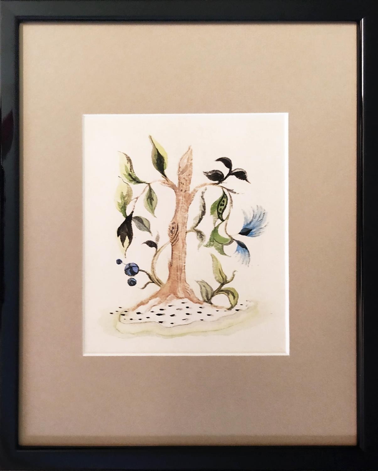 20TH CENTURY SCHOOL 'Botanical Studies', watercolours, 38cm x 24cm, framed (set of four).