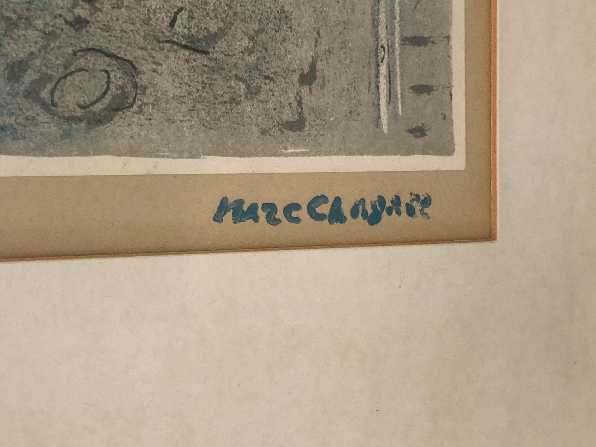 MARC CHAGALL 'Le dimanche', lithograph, pencil numbered 6/200, 37cm x 28cm, framed. - Bild 2 aus 2