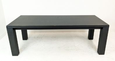 LIVING SPACE AMBROGIO EXTENDABLE DINING TABLE, 220cm x 95xm 76cm at smallest.