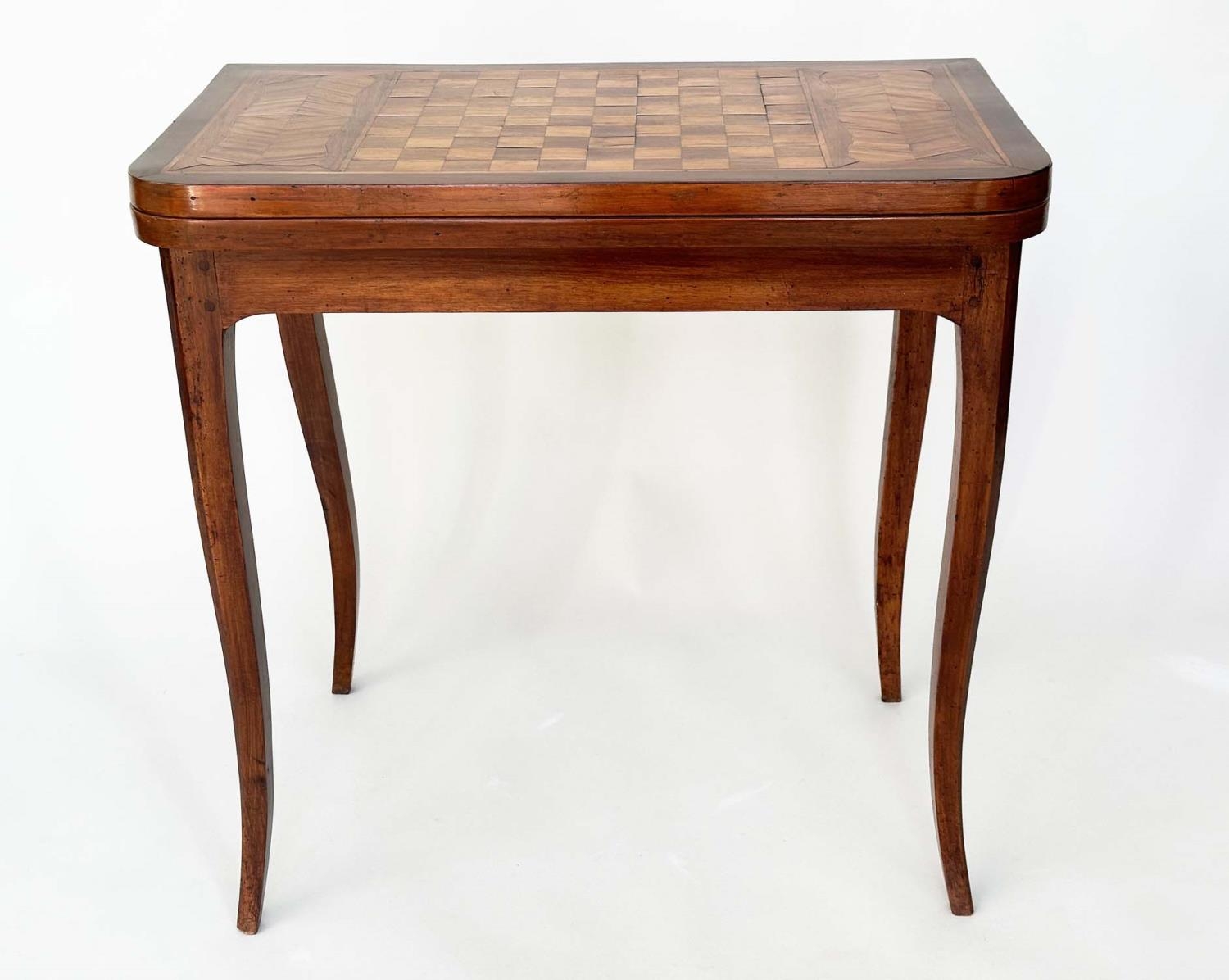 DUTCH GAMES TABLE, 19th century Dutch mahogany, Kingwood and satinwood inlaid with chequer - Image 13 of 13