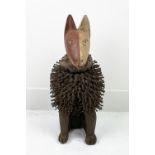 NKISI KONDI NAIL ANIMAL FETISH (Congo), 50cm H.