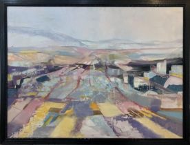 D RITSON 'Landscape, oil on canvas, 75cm x 101cm, signed, framed.