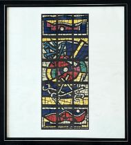 FERNAND LEGER, 'Instrument de la passion', lithograph, 20cm x 50cm, framed, published Derrier le