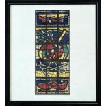 FERNAND LEGER, 'Instrument de la passion', lithograph, 20cm x 50cm, framed, published Derrier le