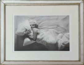 TROWBRIDGE GALLERY 'Marilyn's Pillow', 82cm x 72cm, framed.