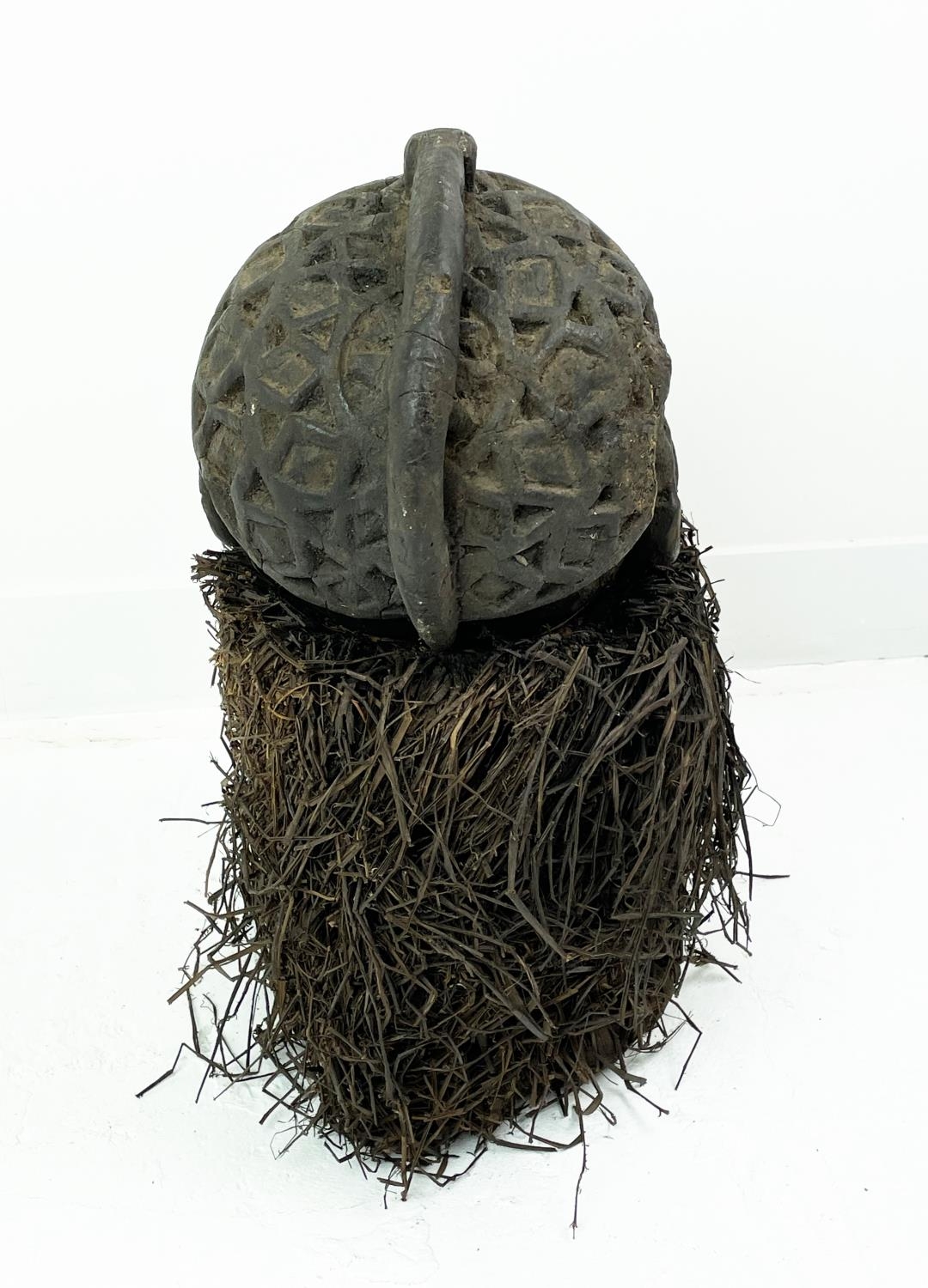 BAMOUN HEAD (Cameroon), 60cm H. - Image 3 of 5