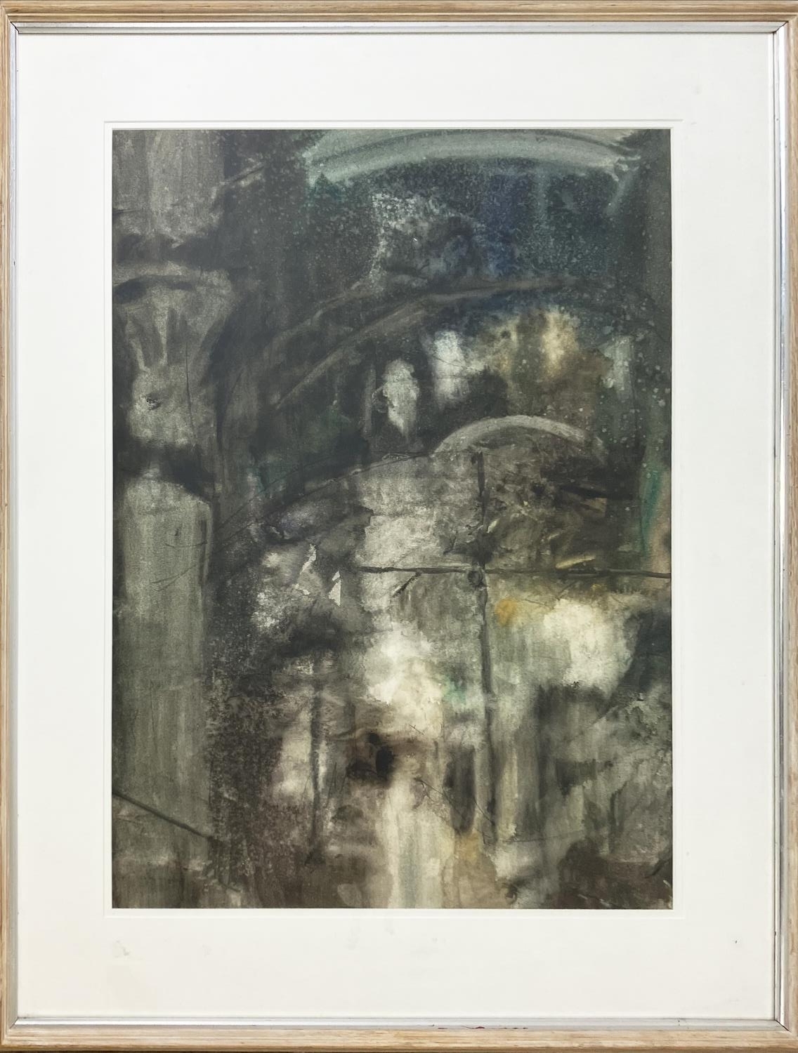 RICHARD ELLIOT (B.1964), 'Venice', watercolour, 68cm x 48cm, signed and titled verso, framed.