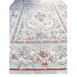 FINE AUBUSSON CARPET, 370cm x 270cm.