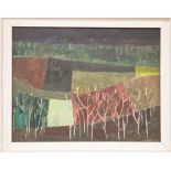 PETER ALWYN EVANS, 'East riding landscape', oil on board, signed and dated, framed.