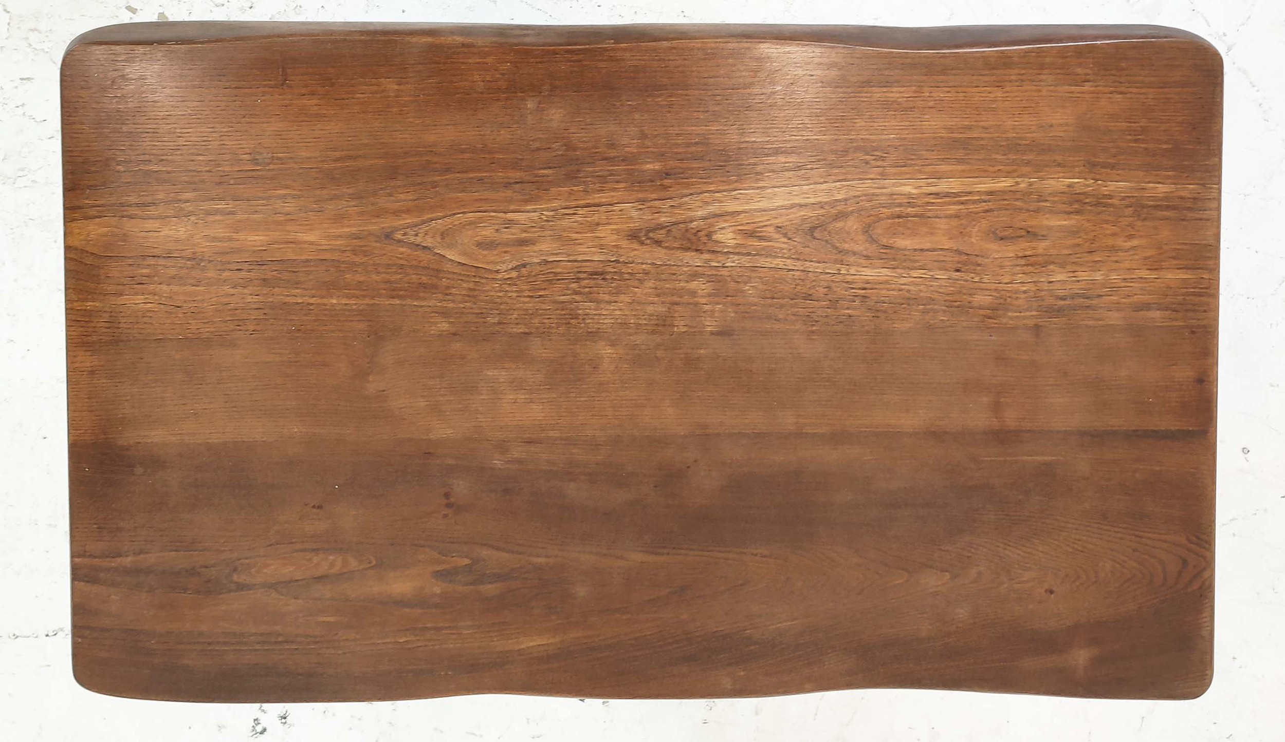 ROOT LOW TABLE, shaped elm top on naturalistic base, 48cm H x 100cm W x 59cm D. - Image 5 of 6